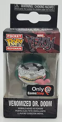 Marvel - POP! Keychain - Venom - Venomized Doctor Doom Metallic