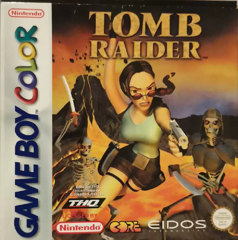 Jeux Game Boy - Tomb Raider