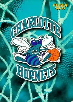 Fleer 1996-1997 Europe - Charlotte Hornets