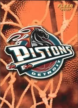 Fleer 1996-1997 Europe - Detroit Pistons