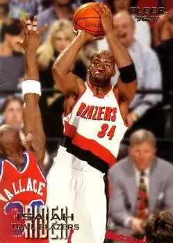 Fleer 1996-1997 Europe - Isaiah Rider