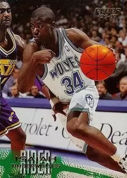 Fleer 1996-1997 Europe - Isaiah Rider