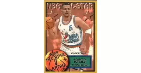 Jason Kidd AS - Fleer 1996-1997 Europe card 328