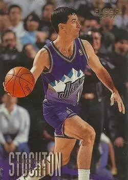 Fleer 1996-1997 Europe - John Stockton