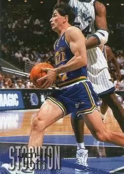 Fleer 1996-1997 Europe - John Stockton