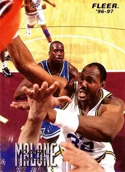 Fleer 1996-1997 Europe - Karl Malone