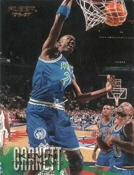 Fleer 1996-1997 Europe - Kevin Garnett
