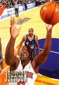 Fleer 1996-1997 Europe - Larry Johnson