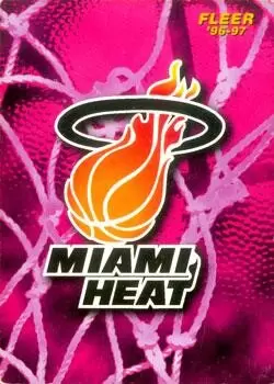Fleer 1996-1997 Europe - Miami Heat