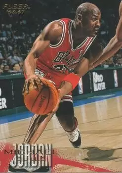 Fleer 1996-1997 Europe - Michael Jordan