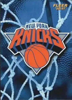 Fleer 1996-1997 Europe - New York Knicks