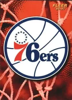 Fleer 1996-1997 Europe - Philadelphia 76ers