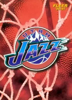 Fleer 1996-1997 Europe - Utah Jazz