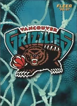 Fleer 1996-1997 Europe - Vancouver Grizzlies