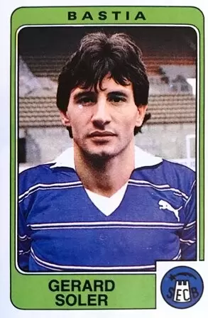 Football 86 en Images - Gérard Soler - SC Bastia