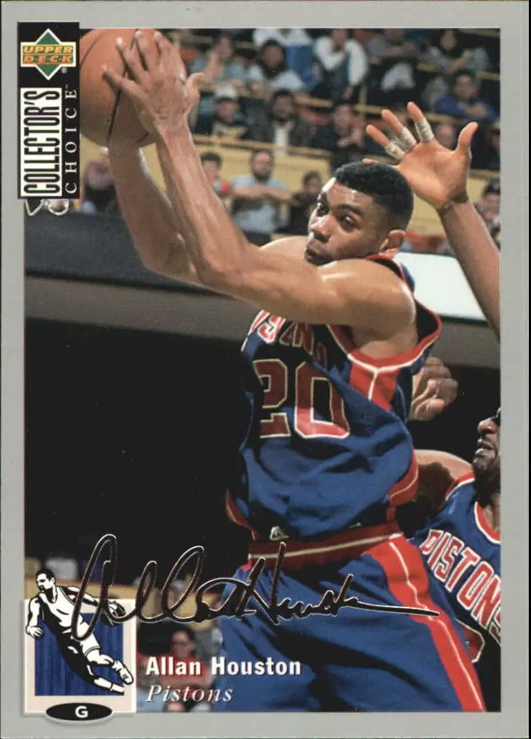 Upper D.E.C.K - NBA Basketball Collector\'s Choice 1994-1995 - Allan Houston