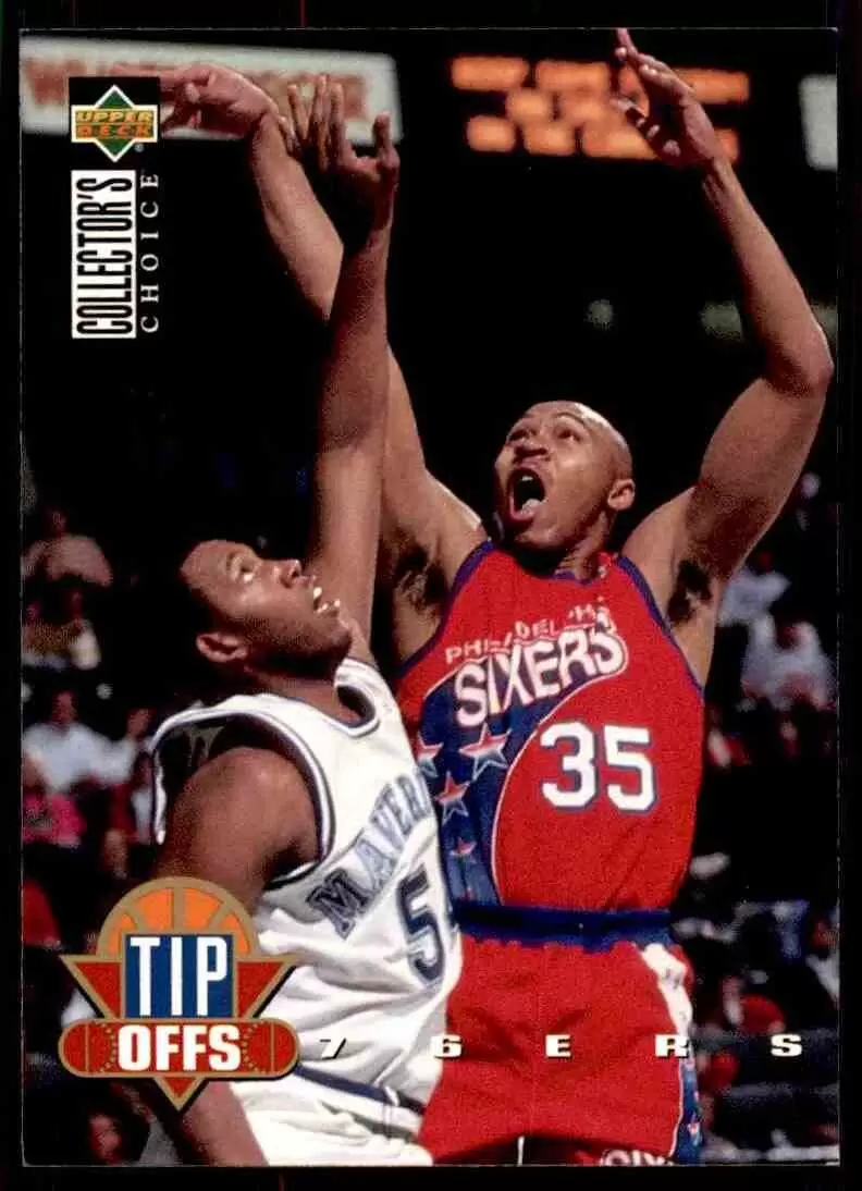 Upper D.E.C.K - NBA Basketball Collector\'s Choice 1994-1995 - Clarence Weatherspoon TO