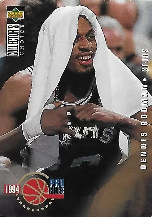 Upper D.E.C.K - NBA Basketball Collector\'s Choice 1994-1995 - Dennis Rodman PROF