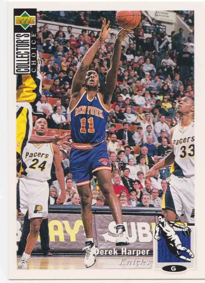 Upper D.E.C.K - NBA Basketball Collector\'s Choice 1994-1995 - Derek Harper