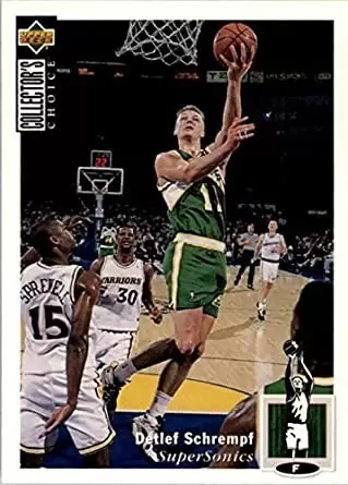 Upper D.E.C.K - NBA Basketball Collector\'s Choice 1994-1995 - Detlef Schrempf