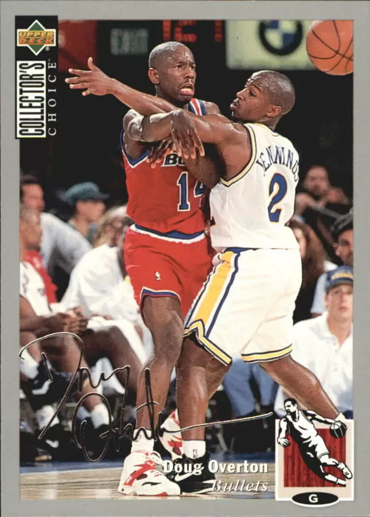Upper D.E.C.K - NBA Basketball Collector\'s Choice 1994-1995 - Doug Overton
