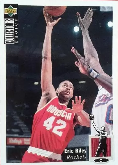 Upper D.E.C.K - NBA Basketball Collector\'s Choice 1994-1995 - Eric Riley