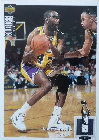 Upper D.E.C.K - NBA Basketball Collector\'s Choice 1994-1995 - James Worthy