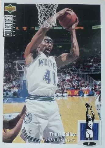 Upper D.E.C.K - NBA Basketball Collector\'s Choice 1994-1995 - Thurl Bailey