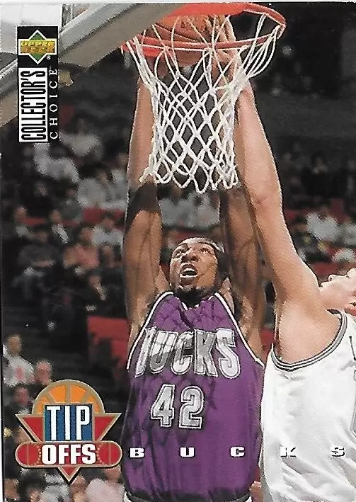 Upper D.E.C.K - NBA Basketball Collector\'s Choice 1994-1995 - Vin Baker TO