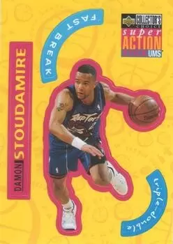 1996-97 Upper D.E.C.K -  NBA Basketball Collector\'s Choice - Damon Stoudamire