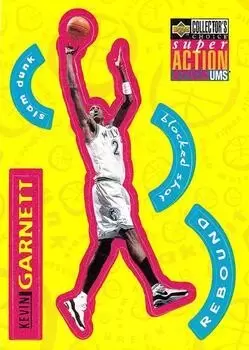 1996-97 Upper D.E.C.K -  NBA Basketball Collector\'s Choice - Kevin Garnett