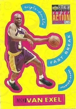 1996-97 Upper D.E.C.K -  NBA Basketball Collector\'s Choice - Nick Van Exel