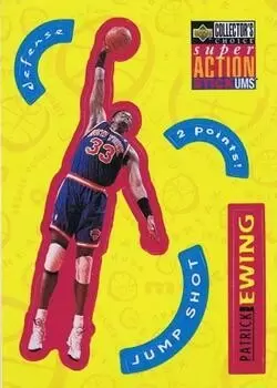 1996-97 Upper D.E.C.K -  NBA Basketball Collector\'s Choice - Patrick Ewing