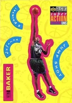 1996-97 Upper D.E.C.K -  NBA Basketball Collector\'s Choice - Vin Baker