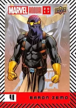 Upper Deck Annual 2017 - Baron Zemo