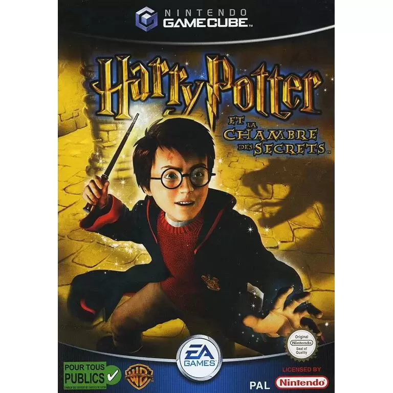 Jeux Gamecube - Harry Potter et la chambre des secrets
