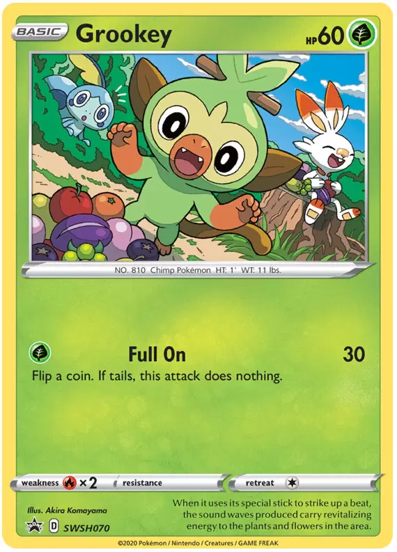 Sword & Shield Promos - Grookey