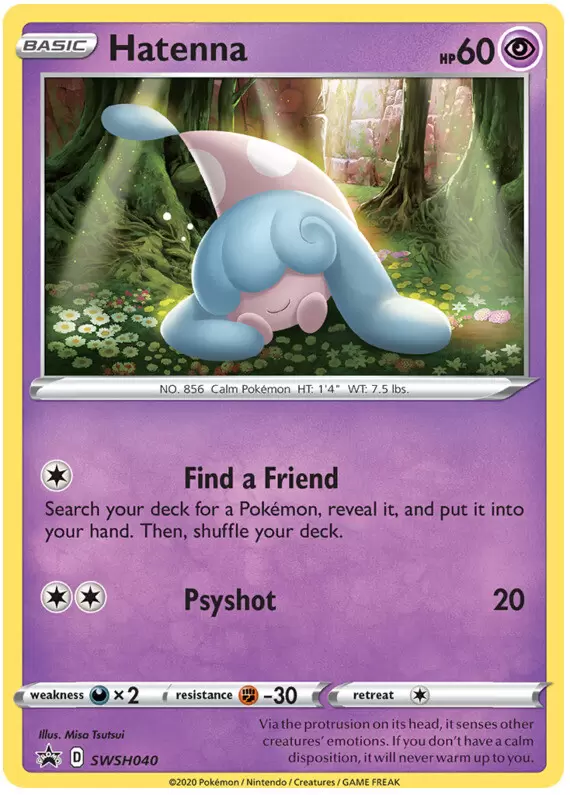 Sword & Shield Promos - Hatenna