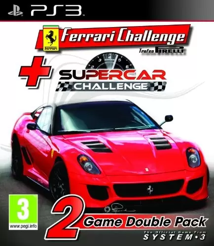 PS3 Games - Ferrari challenge + Supercar challenge