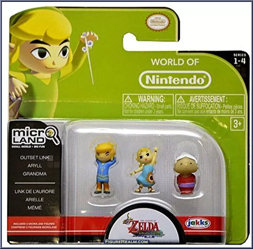 World of Nintendo - Microland (Link, Arielle, Mémé)