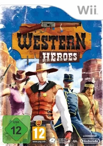 Nintendo Wii Games - Western Heroes