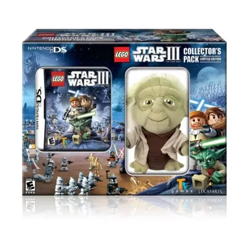 Nintendo DS Games - Lego Star Wars III -  Collectors Pack Yoda Plush