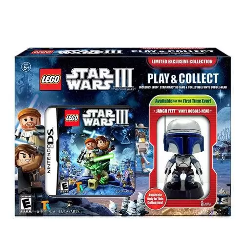 Nintendo DS Games - Lego Star Wars III -  Play & Collect Jango Fett Funko Pop!