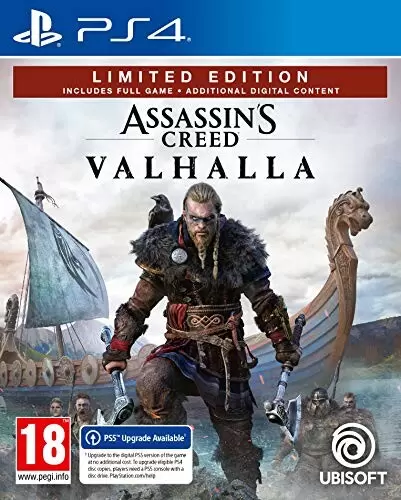 PS4 Games - Assassin\'s Creed Valhalla - Limited Edition - Version PS5 incluse