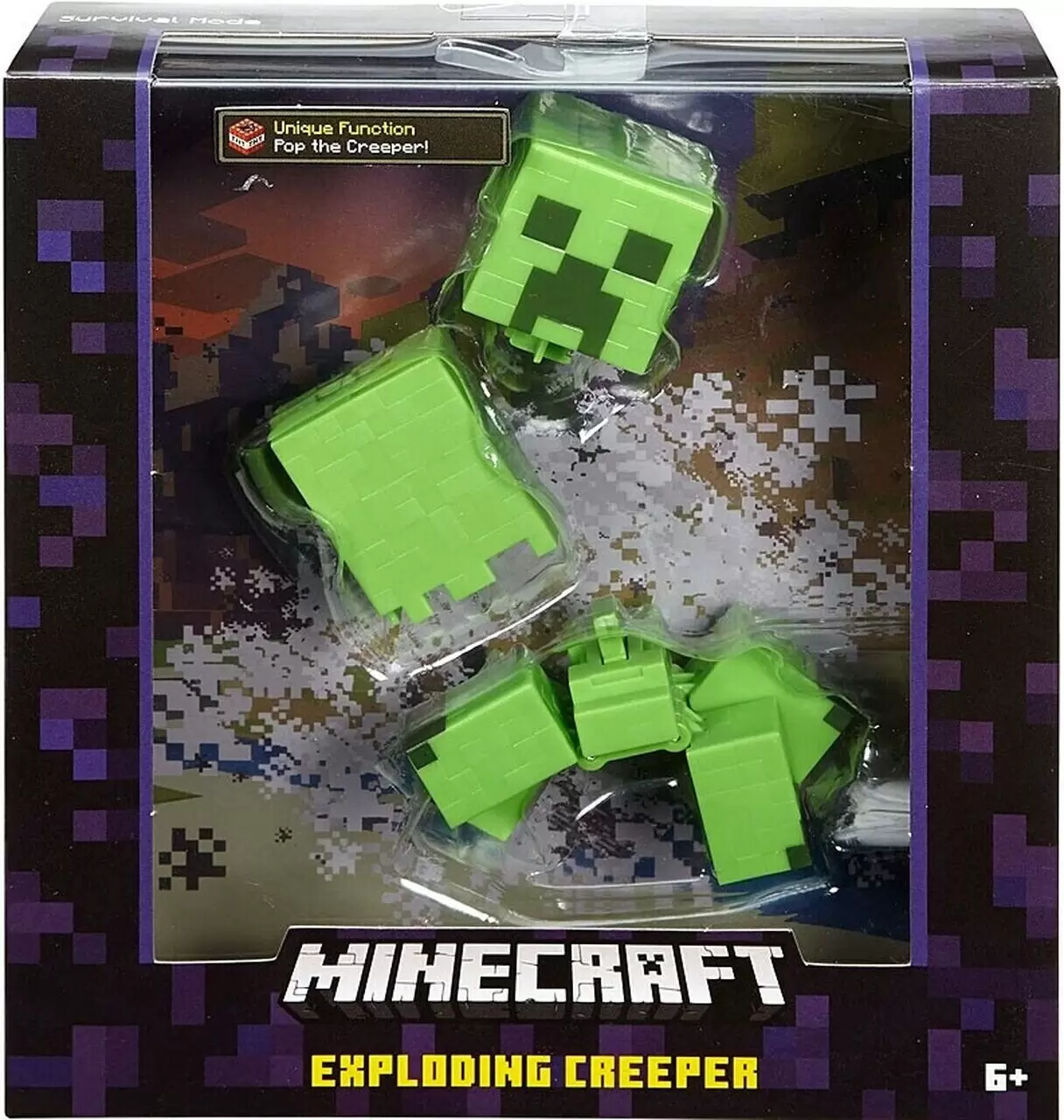 Minecraft - Mattel - Exploding Creeper - Survival Mode