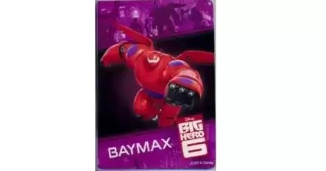 Baymax (Purple) - Big Hero 6 Subway Cards