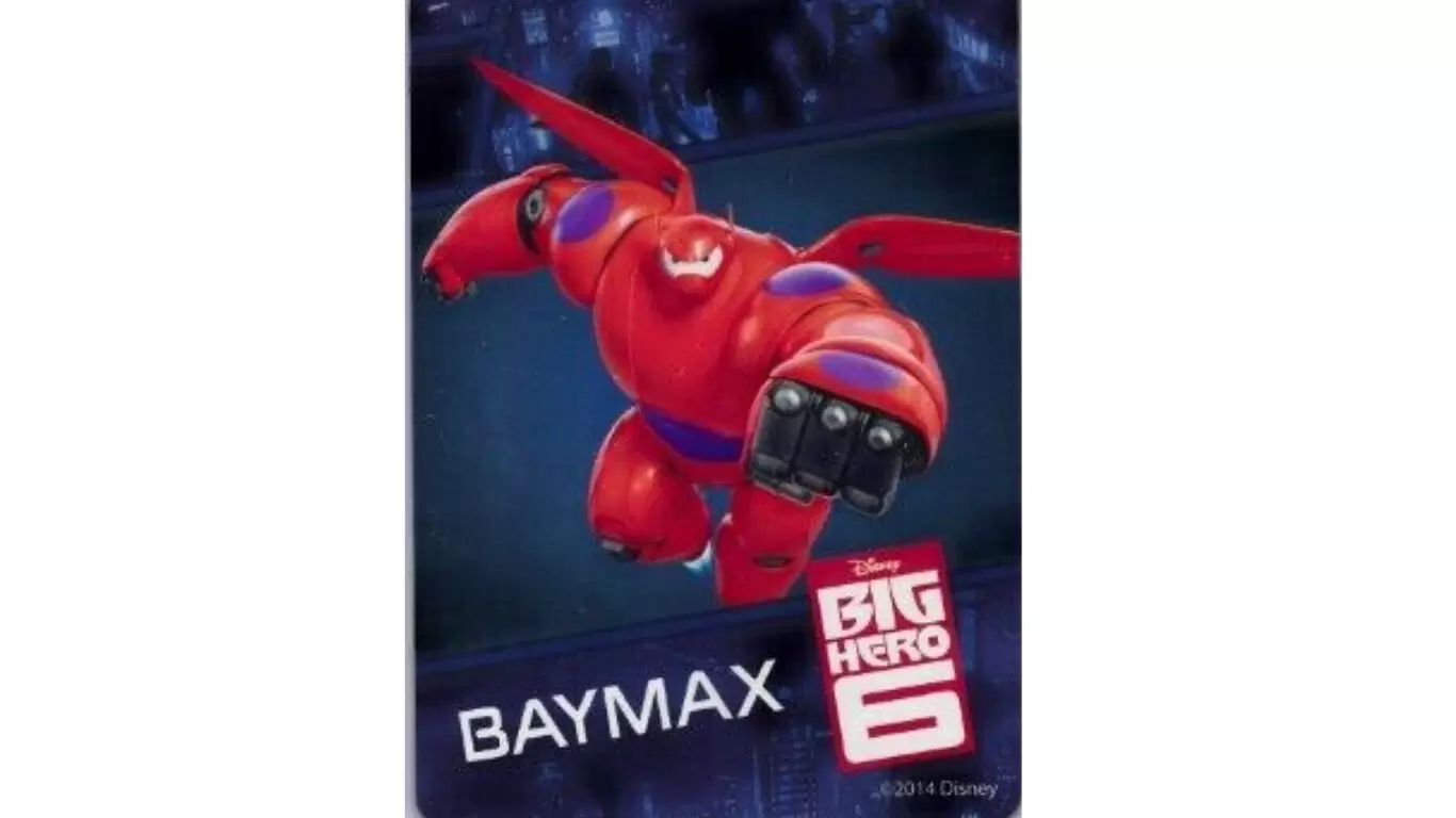 Big Hero 6 Subway Cards - Baymax