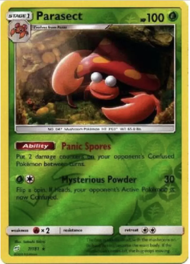 Team Up - Parasect Reverse