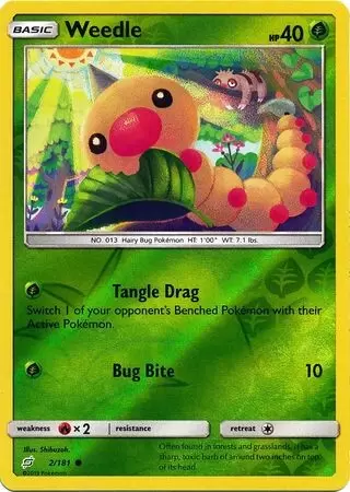 Team Up - Weedle Reverse