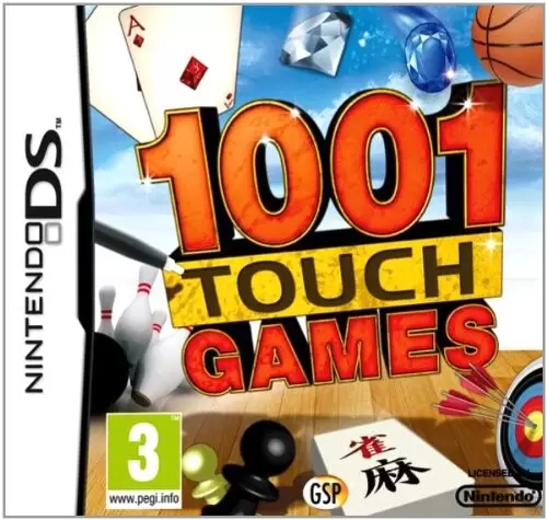 Jeux Nintendo DS - 1001 touch games